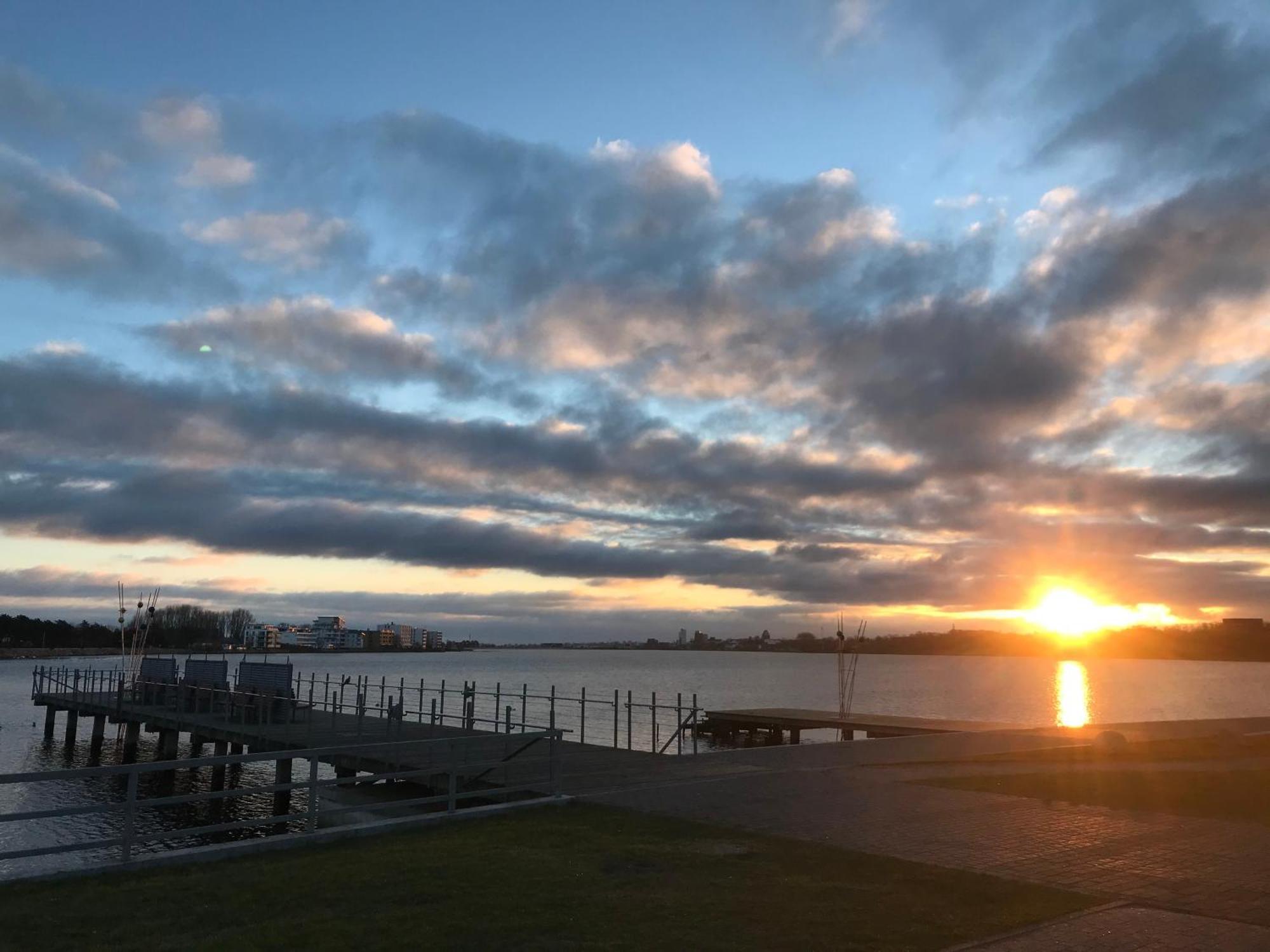 Ferienwohnung Meeresblick Heiligenhafen Buitenkant foto