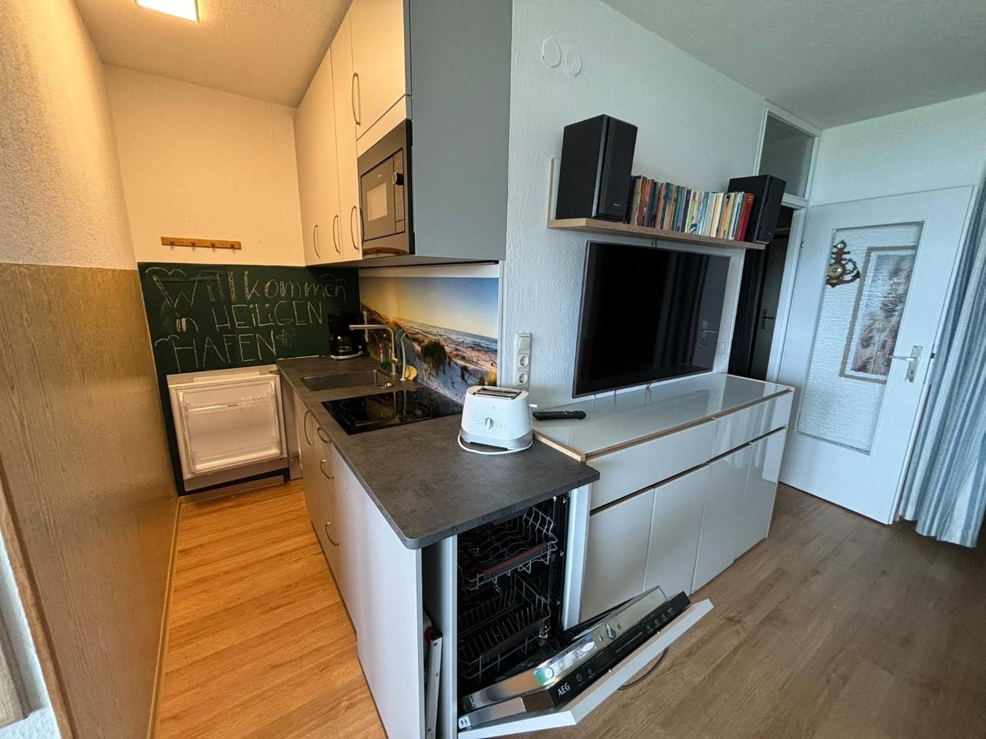 Ferienwohnung Meeresblick Heiligenhafen Buitenkant foto